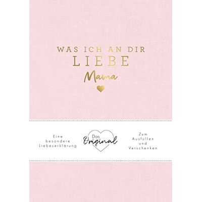 Alexandra Reinwarth - Was ich an dir liebe, Mama: Eine besondere Liebeserklärung zum Ausfüllen und Verschenken. Das Original. Das perfekte Geschenk/Geschenkidee für Muttertag, Weihnachten und Geburtstag - Preis vom 24.06.2026 07:42:13 h Alexandra Reinwarth - Was ich an dir liebe, Mama: Eine besondere Liebeserklärung zum Ausfüllen und Verschenken. Das Original. Das perfekte Geschenk/Geschenkidee für Muttertag, Weihnachten und Geburtstag - Preis vom 24.06.2026 07:42:13 h