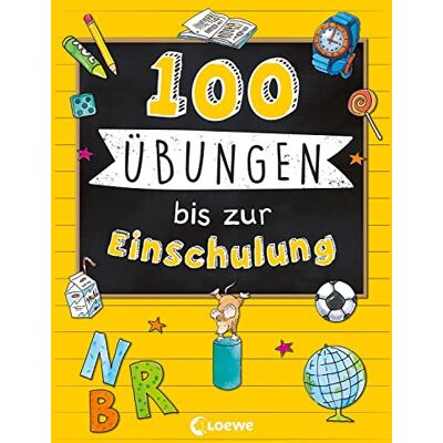 Loewe Lernen und Rätseln - 100 Übungen bis zur Einschulung: Abwechslungsreiche Aufgaben zu den wichtigsten Schulstartthemen für Kinder ab 6 Jahren - Preis vom 22.09.2026 03:35:57 h Loewe Lernen und Rätseln - 100 Übungen bis zur Einschulung: Abwechslungsreiche Aufgaben zu den wichtigsten Schulstartthemen für Kinder ab 6 Jahren - Preis vom 22.09.2026 03:35:57 h