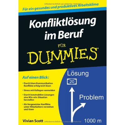 Scott Konfliktlösung im Beruf für Dummies (Fur Dummies) - Preis vom 17.06.2026 05:34:31 h Scott Konfliktlösung im Beruf für Dummies (Fur Dummies) - Preis vom 17.06.2026 05:34:31 h