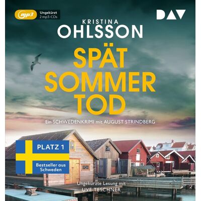 Kristina Ohlsson - Spätsommertod. Ein Schwedenkrimi mit August Strindberg: Ungekürzte Lesung mit Uve Teschner (2 mp3-CDs) (August-Strindberg-Reihe) - Preis vom 26.06.2026 19:40:26 h Kristina Ohlsson - Spätsommertod. Ein Schwedenkrimi mit August Strindberg: Ungekürzte Lesung mit Uve Teschner (2 mp3-CDs) (August-Strindberg-Reihe) - Preis vom 26.06.2026 19:40:26 h