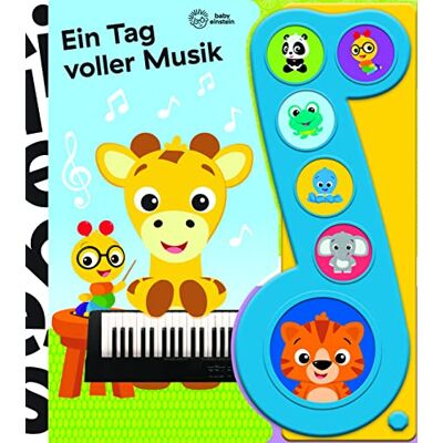 Phoenix International Publications (pikids) - Baby Einstein - Ein Tag voller Musik - Liederbuch mit Sound - Pappbilderbuch mit 6 Melodien: Tönendes Buch - Preis vom 22.09.2026 03:35:57 h Phoenix International Publications (pikids) - Baby Einstein - Ein Tag voller Musik - Liederbuch mit Sound - Pappbilderbuch mit 6 Melodien: Tönendes Buch - Preis vom 22.09.2026 03:35:57 h