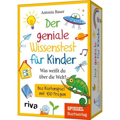 Antonia Bauer - Der geniale Wissenstest für Kinder – Was weißt du über die Welt?: Das Kartenspiel mit 100 Fragen. Ab 8 Jahren. Das Geschenk für Schulanfang, Geburtstag, Weihnachten oder Ostern - Preis vom 24.06.2026 07:42:13 h Antonia Bauer - Der geniale Wissenstest für Kinder – Was weißt du über die Welt?: Das Kartenspiel mit 100 Fragen. Ab 8 Jahren. Das Geschenk für Schulanfang, Geburtstag, Weihnachten oder Ostern - Preis vom 24.06.2026 07:42:13 h