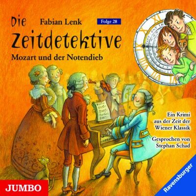 Fabian Lenk - Die Zeitdetektive: Mozart und der Notendieb (Folge 28): Ein Krimi aus der Zeit der Wiener Klassik - Preis vom 24.06.2026 19:44:00 h Fabian Lenk - Die Zeitdetektive: Mozart und der Notendieb (Folge 28): Ein Krimi aus der Zeit der Wiener Klassik - Preis vom 24.06.2026 19:44:00 h