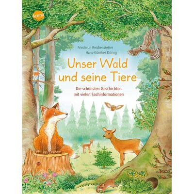 Friederun Reichenstetter - Unser Wald und seine Tiere. Die schönsten Geschichten mit vielen Sachinformationen: Sachbilderbuch über heimische Tiere für Kindergarten- und ... Tier-Geschichte mit vielen Sachinformationen) - Preis vom 20.06.2026 05:23:55 h Friederun Reichenstetter - Unser Wald und seine Tiere. Die schönsten Geschichten mit vielen Sachinformationen: Sachbilderbuch über heimische Tiere für Kindergarten- und ... Tier-Geschichte mit vielen Sachinformationen) - Preis vom 20.06.2026 05:23:55 h