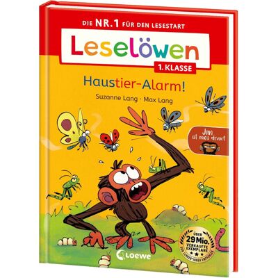 Suzanne Lang - Leselöwen 1. Klasse - Jim ist mies drauf - Haustier-Alarm!: Die Nr. 1 für den Lesestart - Mit Leselernschrift ABeZeh - Erstlesebuch für Kinder ab 6 Jahren - Preis vom 18.06.2026 05:44:55 h Suzanne Lang - Leselöwen 1. Klasse - Jim ist mies drauf - Haustier-Alarm!: Die Nr. 1 für den Lesestart - Mit Leselernschrift ABeZeh - Erstlesebuch für Kinder ab 6 Jahren - Preis vom 18.06.2026 05:44:55 h