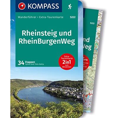 Behla, Silvia und Thilo - KOMPASS Wanderführer Rheinsteig RheinBurgenWeg, 34 Etappen: mit Extra-Tourenkarte, GPX-Daten zum Download - Preis vom 19.06.2026 05:29:47 h Behla, Silvia und Thilo - KOMPASS Wanderführer Rheinsteig RheinBurgenWeg, 34 Etappen: mit Extra-Tourenkarte, GPX-Daten zum Download - Preis vom 19.06.2026 05:29:47 h