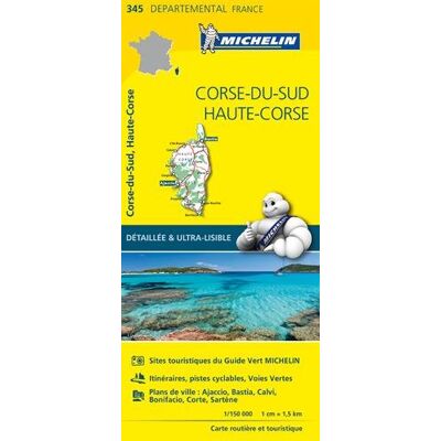 Carte Corse-du-Sud, Haute-Corse Michelin - Preis vom 17.06.2026 05:34:31 h Carte Corse-du-Sud, Haute-Corse Michelin - Preis vom 17.06.2026 05:34:31 h