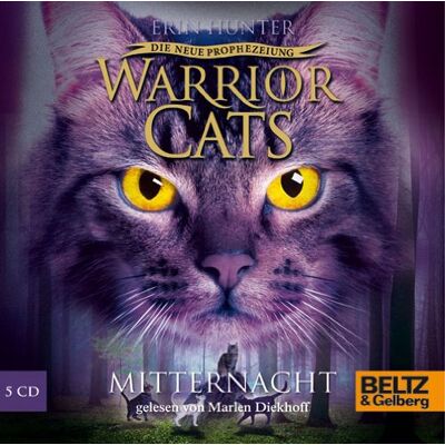 Hunter Warrior Cats - Die neue Prophezeiung. Mitternacht: II, Folge 1, gelesen von Marlen Diekhoff, 5 CDs in der Multibox, 6 Std.25 Min. - Preis vom 24.06.2026 07:42:13 h Hunter Warrior Cats - Die neue Prophezeiung. Mitternacht: II, Folge 1, gelesen von Marlen Diekhoff, 5 CDs in der Multibox, 6 Std.25 Min. - Preis vom 24.06.2026 07:42:13 h