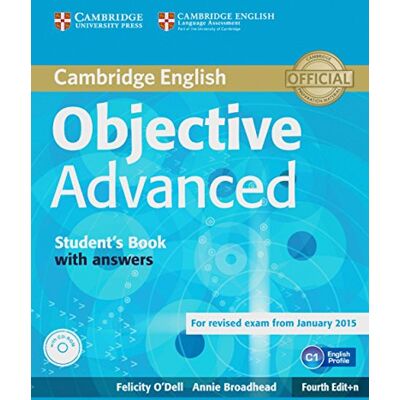Felicity O'Dell - Objective Advanced / Student's Book with answers with CD-ROM: 4rth Edition - Preis vom 22.09.2026 03:35:57 h Felicity O'Dell - Objective Advanced / Student's Book with answers with CD-ROM: 4rth Edition - Preis vom 22.09.2026 03:35:57 h