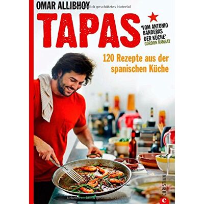 Omar Allibhoy - Tapas Rezepte für eine reich gedeckte Tafel: 120 Rezepte aus der spanischen Küche. Snacks, Fingerfood, spanische Antipasti, kleine und größere Gerichte für den perfekten Abend. So schmeckt Spanien! - Preis vom 19.06.2026 05:29:47 h Omar Allibhoy - Tapas Rezepte für eine reich gedeckte Tafel: 120 Rezepte aus der spanischen Küche. Snacks, Fingerfood, spanische Antipasti, kleine und größere Gerichte für den perfekten Abend. So schmeckt Spanien! - Preis vom 19.06.2026 05:29:47 h
