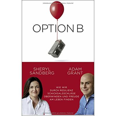 Sheryl Sandberg - Option B: Wie wir durch Resilienz Schicksalsschläge überwinden und Freude am Leben finden - Preis vom 22.09.2026 03:35:57 h Sheryl Sandberg - Option B: Wie wir durch Resilienz Schicksalsschläge überwinden und Freude am Leben finden - Preis vom 22.09.2026 03:35:57 h