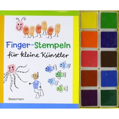 Norbert Pautner - Finger-Stempeln für kleine Künstler-Set: Buch und 10 Stempelkissen - Preis vom 24.06.2026 19:44:00 h Norbert Pautner - Finger-Stempeln für kleine Künstler-Set: Buch und 10 Stempelkissen - Preis vom 24.06.2026 19:44:00 h