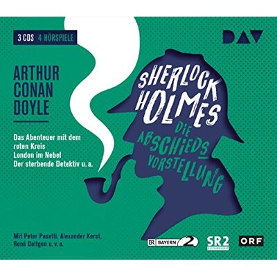 Doyle, Arthur Conan - Sherlock Holmes 5 – Die Abschiedsvorstellung: Hörspiele mit Peter Pasetti, Alexander Kerst, René Deltgen u.v.a. (3 CDs) - Preis vom 22.06.2026 11:45:37 h Doyle, Arthur Conan - Sherlock Holmes 5 – Die Abschiedsvorstellung: Hörspiele mit Peter Pasetti, Alexander Kerst, René Deltgen u.v.a. (3 CDs) - Preis vom 22.06.2026 11:45:37 h