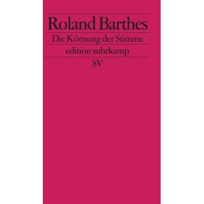 Roland Die Körnung der Stimme: Interviews 1962-1980 (edition suhrkamp) - Preis vom 19.06.2026 05:29:47 h Roland Die Körnung der Stimme: Interviews 1962-1980 (edition suhrkamp) - Preis vom 19.06.2026 05:29:47 h
