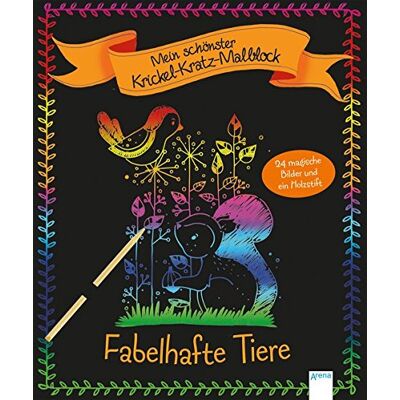 Nicola Dehmer - Mein schönster Krickel-Kratz-Malblock. Fabelhafte Tiere - Preis vom 23.06.2026 11:45:09 h Nicola Dehmer - Mein schönster Krickel-Kratz-Malblock. Fabelhafte Tiere - Preis vom 23.06.2026 11:45:09 h