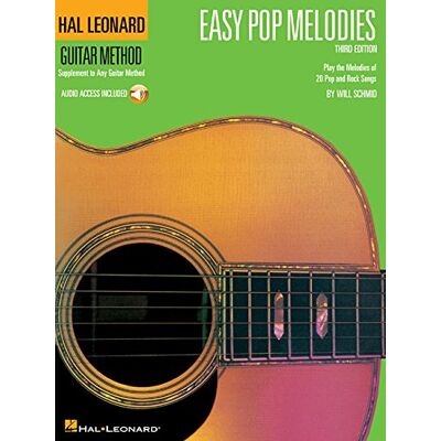Hal Leonard Publishing Corporation - Hal Leonard Guitar Method: Easy Pop Melodies - Third Edition (Book/Online Audio) - Preis vom 22.06.2026 11:45:37 h Hal Leonard Publishing Corporation - Hal Leonard Guitar Method: Easy Pop Melodies - Third Edition (Book/Online Audio) - Preis vom 22.06.2026 11:45:37 h