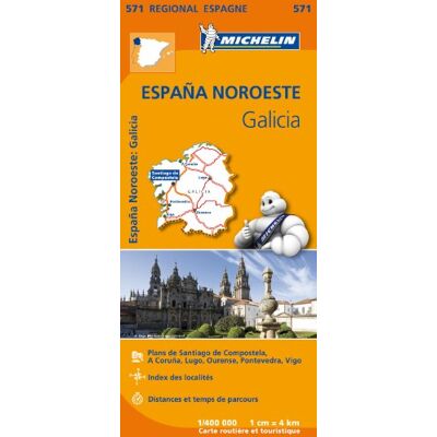 GALICIA 11571 CARTE ' REGIONAL ' MICHELIN KAART - Preis vom 16.06.2026 05:30:18 h GALICIA 11571 CARTE ' REGIONAL ' MICHELIN KAART - Preis vom 16.06.2026 05:30:18 h