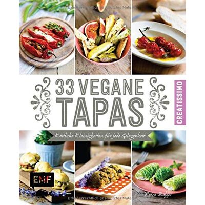Balzer 33 vegane Tapas: Köstliche Kleinigkeiten für jede Gelegenheit - Preis vom 17.06.2026 05:34:31 h Balzer 33 vegane Tapas: Köstliche Kleinigkeiten für jede Gelegenheit - Preis vom 17.06.2026 05:34:31 h