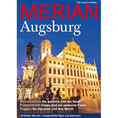 MERIAN Magazin Augsburg: Renaissance: Die goldene Zeit der Stadt. Puppenkiste: Happy End am seidenen Faden. Fugger: Die Dynastie und ihre Macht (MERIAN Hefte) - Preis vom 22.06.2026 23:23:57 h MERIAN Magazin Augsburg: Renaissance: Die goldene Zeit der Stadt. Puppenkiste: Happy End am seidenen Faden. Fugger: Die Dynastie und ihre Macht (MERIAN Hefte) - Preis vom 22.06.2026 23:23:57 h