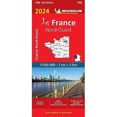 Nordwestfrankreich: Straßen- und Tourismuskarte 1:500.000 (MICHELIN Nationalkarten) - Preis vom 16.06.2026 05:30:18 h Nordwestfrankreich: Straßen- und Tourismuskarte 1:500.000 (MICHELIN Nationalkarten) - Preis vom 16.06.2026 05:30:18 h