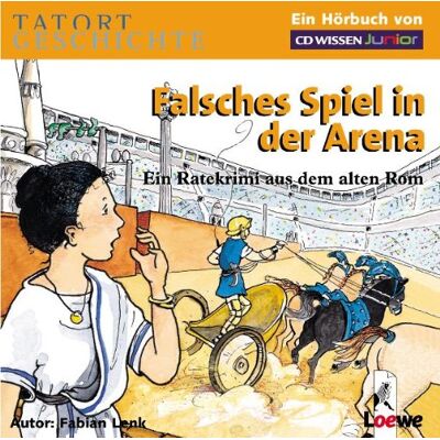 Fabian Lenk - CD WISSEN Junior - TATORT GESCHICHTE - Falsches Spiel in der Arena. Ein Ratekrimi aus dem alten Rom, 2 CDs - Preis vom 25.06.2026 23:23:36 h Fabian Lenk - CD WISSEN Junior - TATORT GESCHICHTE - Falsches Spiel in der Arena. Ein Ratekrimi aus dem alten Rom, 2 CDs - Preis vom 25.06.2026 23:23:36 h