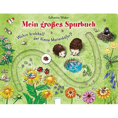 Katharina Wieker - Wohin krabbelt der kleine Marienkäfer?: Mein großes Spurbuch - Preis vom 07.08.2026 11:47:26 h Katharina Wieker - Wohin krabbelt der kleine Marienkäfer?: Mein großes Spurbuch - Preis vom 07.08.2026 11:47:26 h