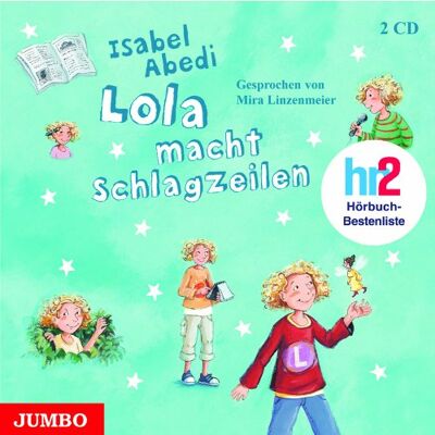 Isabel Abedi - Lola macht Schlagzeilen. 2 CDs - Preis vom 24.06.2026 19:44:00 h Isabel Abedi - Lola macht Schlagzeilen. 2 CDs - Preis vom 24.06.2026 19:44:00 h