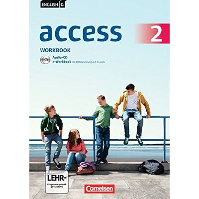 Jennifer Seidl - English G Access - Allgemeine Ausgabe: Band 2: 6. Schuljahr - Workbook mit CD-ROM (e-Workbook) und Audio-CD - Preis vom 07.08.2026 11:47:26 h Jennifer Seidl - English G Access - Allgemeine Ausgabe: Band 2: 6. Schuljahr - Workbook mit CD-ROM (e-Workbook) und Audio-CD - Preis vom 07.08.2026 11:47:26 h
