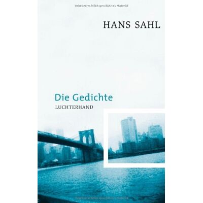 Hans Sahl - Die Gedichte - Preis vom 25.06.2026 23:23:36 h Hans Sahl - Die Gedichte - Preis vom 25.06.2026 23:23:36 h