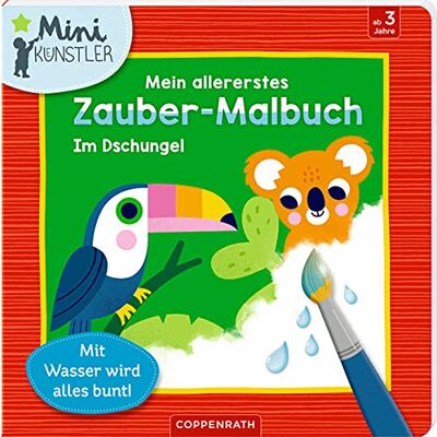 Mein allererstes Zauber-Malbuch: Im Dschungel: Mit Wasser wird alles bunt (Mini-Künstler) - Preis vom 24.06.2026 19:44:00 h Mein allererstes Zauber-Malbuch: Im Dschungel: Mit Wasser wird alles bunt (Mini-Künstler) - Preis vom 24.06.2026 19:44:00 h