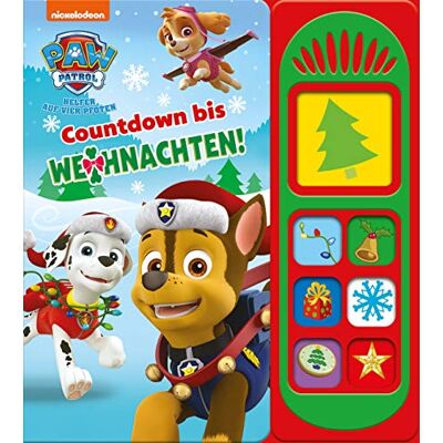 Phoenix International Publications (pikids) - Nickelodeon PAW Patrol: Countdown bis Weihnachten! Pappbilderbuch mit 7 Sounds - Preis vom 22.09.2026 03:35:57 h Phoenix International Publications (pikids) - Nickelodeon PAW Patrol: Countdown bis Weihnachten! Pappbilderbuch mit 7 Sounds - Preis vom 22.09.2026 03:35:57 h