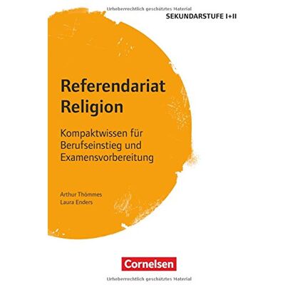 Laura Enders - Fachreferendariat Sekundarstufe I und II / Referendariat Religion: Kompaktwissen für Berufseinstieg und Examensvorbereitung. Buch - Preis vom 24.06.2026 07:42:13 h Laura Enders - Fachreferendariat Sekundarstufe I und II / Referendariat Religion: Kompaktwissen für Berufseinstieg und Examensvorbereitung. Buch - Preis vom 24.06.2026 07:42:13 h