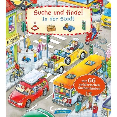 Loewe Suche und Finde! - In der Stadt: Wimmelbuch ab 2 Jahren mit 66 spannenden Suchaufgaben zum Entdecken - Preis vom 22.06.2026 23:23:57 h Loewe Suche und Finde! - In der Stadt: Wimmelbuch ab 2 Jahren mit 66 spannenden Suchaufgaben zum Entdecken - Preis vom 22.06.2026 23:23:57 h