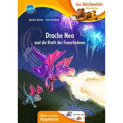Sandra Grimm - Drache Neo und die Kraft der Feuerbohnen: Der Bücherbär: Erstlesebuch für die Vorschule ab 5 Jahren. Witzige Drachengeschichte. Bilder ersetzen ... Vorschule. Bilder ersetzen Namenwörter) - Preis vom 20.06.2026 05:23:55 h Sandra Grimm - Drache Neo und die Kraft der Feuerbohnen: Der Bücherbär: Erstlesebuch für die Vorschule ab 5 Jahren. Witzige Drachengeschichte. Bilder ersetzen ... Vorschule. Bilder ersetzen Namenwörter) - Preis vom 20.06.2026 05:23:55 h