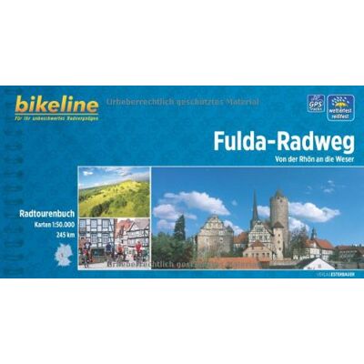 Esterbauer - Bikeline Radtourenbuch, Fulda-Radweg: Von der Rhön an die Weser. Radtourenbuch und Karte 1 : 50 000, 245 km, wetterfest/reißfest, GPS-Tracks Download - Preis vom 18.06.2026 05:44:55 h Esterbauer - Bikeline Radtourenbuch, Fulda-Radweg: Von der Rhön an die Weser. Radtourenbuch und Karte 1 : 50 000, 245 km, wetterfest/reißfest, GPS-Tracks Download - Preis vom 18.06.2026 05:44:55 h