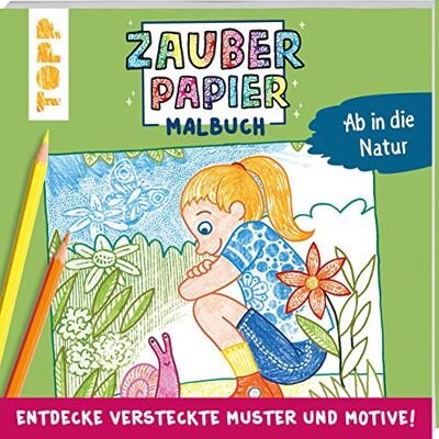 Norbert Pautner - Zauberpapier Malbuch Ab in die Natur: Entdecke versteckte Muster und Motive! - Preis vom 19.06.2026 05:29:47 h Norbert Pautner - Zauberpapier Malbuch Ab in die Natur: Entdecke versteckte Muster und Motive! - Preis vom 19.06.2026 05:29:47 h