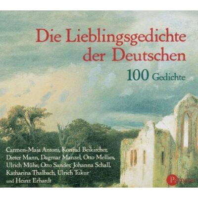 Otto Mellies - Die Lieblingsgedichte der Deutschen. 100 Gedichte /2 CDs: 100 Gedichte - Preis vom 26.06.2026 19:40:26 h Otto Mellies - Die Lieblingsgedichte der Deutschen. 100 Gedichte /2 CDs: 100 Gedichte - Preis vom 26.06.2026 19:40:26 h
