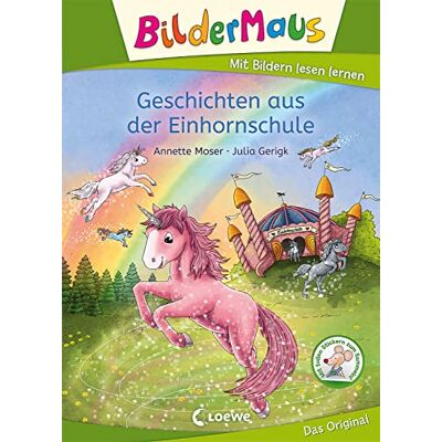 Annette Moser - Bildermaus - Geschichten aus der Einhornschule: Mit Bildern lesen lernen - Ideal für die Vorschule und Leseanfänger ab 5 Jahren - Mit Leselernschrift ABeZeh - Preis vom 20.06.2026 05:23:55 h Annette Moser - Bildermaus - Geschichten aus der Einhornschule: Mit Bildern lesen lernen - Ideal für die Vorschule und Leseanfänger ab 5 Jahren - Mit Leselernschrift ABeZeh - Preis vom 20.06.2026 05:23:55 h