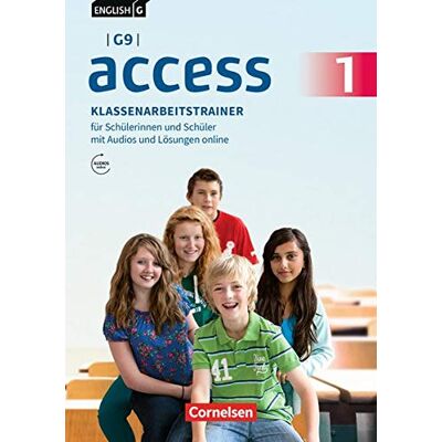 English G Access - G9 - Ausgabe 2019: Band 1: 5. Schuljahr - Klassenarbeitstrainer mit Audios und Lösungen online - Preis vom 17.06.2026 05:34:31 h English G Access - G9 - Ausgabe 2019: Band 1: 5. Schuljahr - Klassenarbeitstrainer mit Audios und Lösungen online - Preis vom 17.06.2026 05:34:31 h