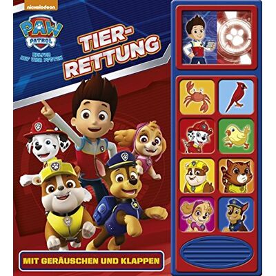 Phoenix International Publications (pikids) - PAW Patrol, Tier-Rettung - Klappen-Geräusche-Buch - Preis vom 22.09.2026 03:35:57 h Phoenix International Publications (pikids) - PAW Patrol, Tier-Rettung - Klappen-Geräusche-Buch - Preis vom 22.09.2026 03:35:57 h