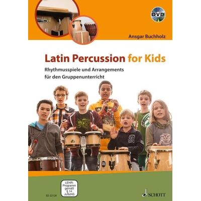 Ansgar Buchholz - Latin Percussion for Kids: Rhythmusspiele und Arrangements für den Gruppenunterricht. Lehrerband. - Preis vom 23.06.2026 11:45:09 h Ansgar Buchholz - Latin Percussion for Kids: Rhythmusspiele und Arrangements für den Gruppenunterricht. Lehrerband. - Preis vom 23.06.2026 11:45:09 h