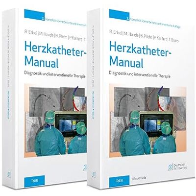 Raimund Erbel - Herzkatheter-Manual: Diagnostik und interventionelle Therapie, in 2 Bänden, inkl. eBook inside - Preis vom 23.06.2026 11:45:09 h Raimund Erbel - Herzkatheter-Manual: Diagnostik und interventionelle Therapie, in 2 Bänden, inkl. eBook inside - Preis vom 23.06.2026 11:45:09 h
