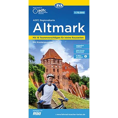 Allgemeiner Deutscher Fahrrad-Club e.V. (ADFC) - ADFC Regionalkarte Altmark, 1:75.000, mit Tagestourenvorschlägen, reiß- und wetterfest, E-Bike-geeignet, mit Knotenpunkten, GPS-Tracks Download (ADFC-Regionalkarte 1:75000) - Preis vom 17.06.2026 05:34:31 h Allgemeiner Deutscher Fahrrad-Club e.V. (ADFC) - ADFC Regionalkarte Altmark, 1:75.000, mit Tagestourenvorschlägen, reiß- und wetterfest, E-Bike-geeignet, mit Knotenpunkten, GPS-Tracks Download (ADFC-Regionalkarte 1:75000) - Preis vom 17.06.2026 05:34:31 h