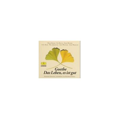 Goethe, Johann Wolfgang von - Das Leben, es ist gut. 2 CDs: Hundert Gedichte - Preis vom 26.06.2026 19:40:26 h Goethe, Johann Wolfgang von - Das Leben, es ist gut. 2 CDs: Hundert Gedichte - Preis vom 26.06.2026 19:40:26 h