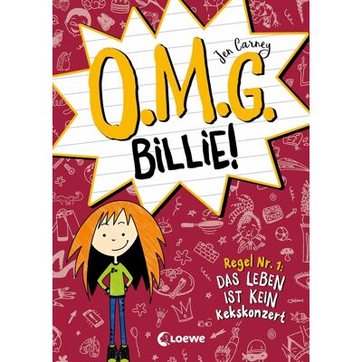 Jen Carney - O.M.G. Billie! (Band 1) - Regel Nr. 1: Das Leben ist kein Kekskonzert - Preis vom 23.06.2026 11:45:09 h Jen Carney - O.M.G. Billie! (Band 1) - Regel Nr. 1: Das Leben ist kein Kekskonzert - Preis vom 23.06.2026 11:45:09 h