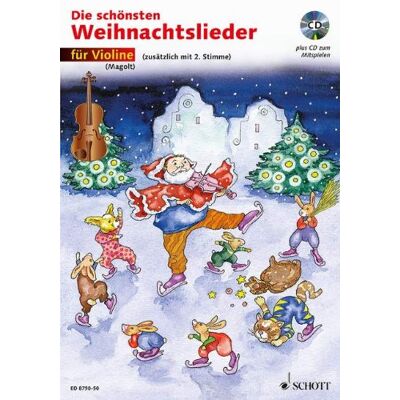 Hans Magolt - Die schönsten Weihnachtslieder, Notenausg. m. Audio-CDs, Für Violine, m. Audio-CD - Preis vom 22.06.2026 11:45:37 h Hans Magolt - Die schönsten Weihnachtslieder, Notenausg. m. Audio-CDs, Für Violine, m. Audio-CD - Preis vom 22.06.2026 11:45:37 h