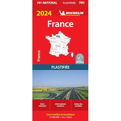 Michelin Frankreich 2024 (plastifiziert): Straßen- und Tourismuskarte 1:1.000.000 Autoren (MICHELIN Nationalkarten) - Preis vom 17.06.2026 05:34:31 h Michelin Frankreich 2024 (plastifiziert): Straßen- und Tourismuskarte 1:1.000.000 Autoren (MICHELIN Nationalkarten) - Preis vom 17.06.2026 05:34:31 h
