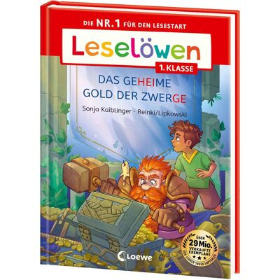 Sonja Kaiblinger - Leselöwen 1. Klasse - Das geheime Gold der Zwerge (Großbuchstabenausgabe): Die Nr. 1 für den Lesestart - Mit Leselernschrift ABeZeh - Erstlesebuch für Kinder ab 6 Jahren - Preis vom 19.06.2026 05:29:47 h Sonja Kaiblinger - Leselöwen 1. Klasse - Das geheime Gold der Zwerge (Großbuchstabenausgabe): Die Nr. 1 für den Lesestart - Mit Leselernschrift ABeZeh - Erstlesebuch für Kinder ab 6 Jahren - Preis vom 19.06.2026 05:29:47 h
