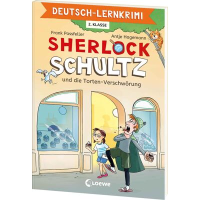 Frank Passfeller - Deutsch-Lernkrimi - Sherlock Schultz und die Torten-Verschwörung: Komm mit auf Spurensuche! - Wissens-Training für die 2. Klasse (Loewe Lernkrimis) - Preis vom 22.06.2026 23:23:57 h Frank Passfeller - Deutsch-Lernkrimi - Sherlock Schultz und die Torten-Verschwörung: Komm mit auf Spurensuche! - Wissens-Training für die 2. Klasse (Loewe Lernkrimis) - Preis vom 22.06.2026 23:23:57 h