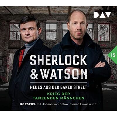 Viviane Koppelmann - Sherlock & Watson – Neues aus der Baker Street: Krieg der tanzenden Männchen (Fall 15): Hörspiel mit Johann von Bülow, Florian Lukas, Stefan Kaminski u.v.a. (2 CDs) - Preis vom 26.06.2026 19:40:26 h Viviane Koppelmann - Sherlock & Watson – Neues aus der Baker Street: Krieg der tanzenden Männchen (Fall 15): Hörspiel mit Johann von Bülow, Florian Lukas, Stefan Kaminski u.v.a. (2 CDs) - Preis vom 26.06.2026 19:40:26 h